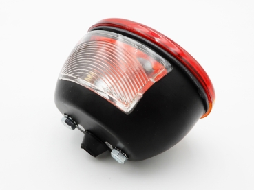 Preview: Schluß-Brems-(Blink-)Leuchte mit Kennzeichenbeleuchtung für Hanomag , Deutz , Lanz , Eicher , Fendt , Güldner, Kramer, Holder